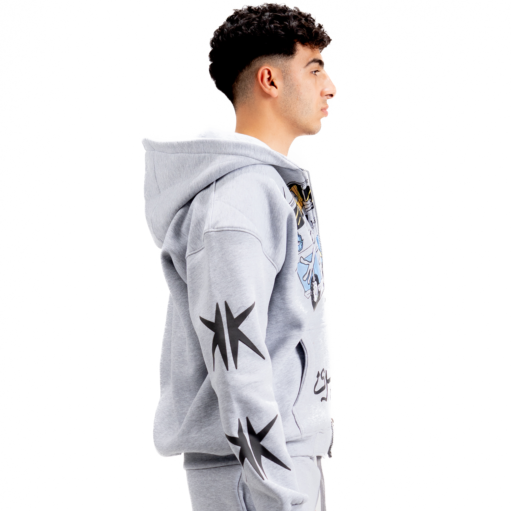 Grey Microbus Zipper